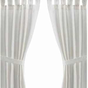 Ikea Lenda Curtains, white, 118 x 55